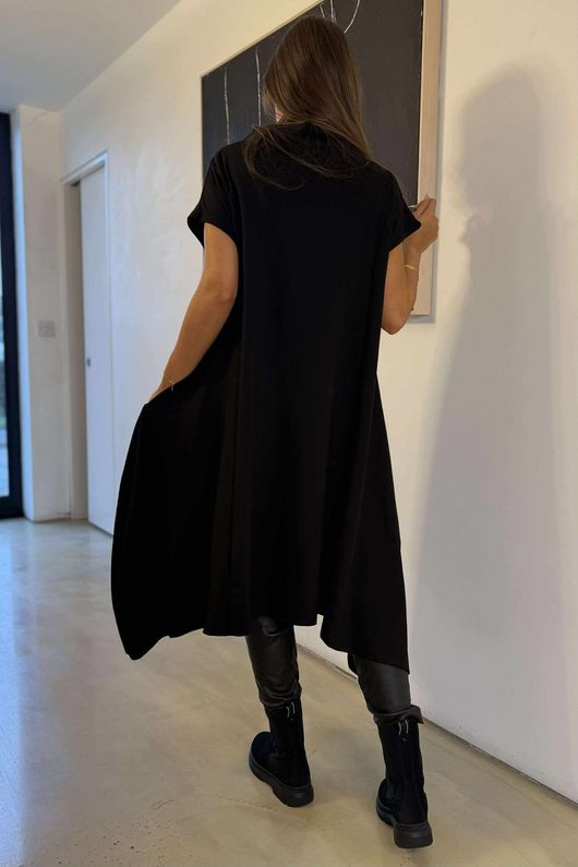 Oscar Tilda Dress Fleur Black